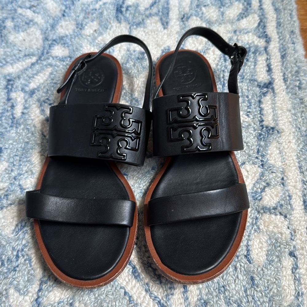 Tory Burch Black Sandals